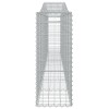 25 db íves horganyzott vas gabion kosár 400x30x80/100 cm