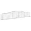 20 db íves horganyzott vas gabion kosár 400x50x60/80 cm