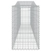 20 db íves horganyzott vas gabion kosár 400x50x80/100 cm