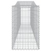 25 db íves horganyzott vas gabion kosár 400x50x80/100 cm
