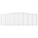 3 db íves horganyzott vas gabion kosár 400x50x120/140 cm 3 db íves horganyzott vas gabion kosár 400x50x120/140 cm