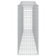 3 db íves horganyzott vas gabion kosár 400x50x120/140 cm 3 db íves horganyzott vas gabion kosár 400x50x120/140 cm
