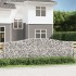 15 db íves horganyzott vas gabion kosár 400x50x120/140 cm