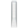 6 db íves horganyzott vas gabion kosár 400x50x220/240 cm