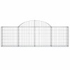 20 db íves horganyzott vas gabion kosár 200x30x60/80 cm
