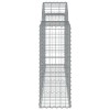 20 db íves horganyzott vas gabion kosár 200x30x80/100 cm