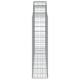 4 db íves horganyzott vas gabion kosár 200x30x120/140 cm