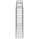 12 db íves horganyzott vas gabion kosár 200x30x120/140 cm