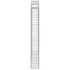 3 db íves horganyzott vas gabion kosár 200x30x220/240 cm