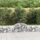 10 db íves horganyzott vas gabion kosár 200x50x40/60 cm 10 db íves horganyzott vas gabion kosár 200x50x40/60 cm
