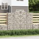 10 db íves horganyzott vas gabion kosár 200x50x160/180 cm 10 db íves horganyzott vas gabion kosár 200x50x160/180 cm