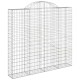 10 db íves horganyzott vas gabion kosár 200x50x180/200 cm 10 db íves horganyzott vas gabion kosár 200x50x180/200 cm