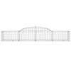 11 db íves horganyzott vas gabion kosár 300x50x40/60 cm