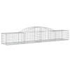 17 db íves horganyzott vas gabion kosár 300x50x40/60 cm