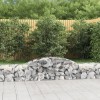 17 db íves horganyzott vas gabion kosár 300x50x40/60 cm