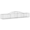 30 db íves horganyzott vas gabion kosár 300x50x40/60 cm
