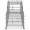 30 db íves horganyzott vas gabion kosár 300x50x40/60 cm