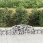 30 db íves horganyzott vas gabion kosár 300x50x40/60 cm