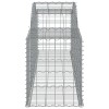 20 db íves horganyzott vas gabion kosár 300x50x60/80 cm