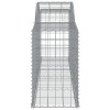 15 db íves horganyzott vas gabion kosár 300x50x80/100 cm