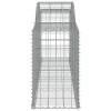 25 db íves horganyzott vas gabion kosár 300x50x80/100 cm