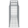 11 db íves horganyzott vas gabion kosár 300 x 50 x 100/120 cm