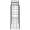 4 db íves horganyzott vas gabion kosár 300x50x120/140 cm