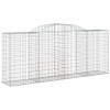 12 db íves horganyzott vas gabion kosár 300x50x120/140 cm