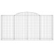 12 db íves horganyzott vas gabion kosár 300x50x140/160 cm 12 db íves horganyzott vas gabion kosár 300x50x140/160 cm