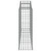 17 db íves horganyzott vas gabion kosár 300x50x140/160 cm