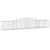 20 db íves horganyzott vas gabion kosár 400x50x60/80 cm
