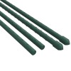 30 db zöld acél kerti növénykaró 90 cm
