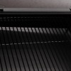 Fekete vas pellet grillsütő alsó polccal 94 cm