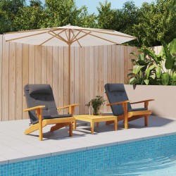 2 db antracitszürke oxford-szövet adirondack-székpárna