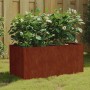 Corten acél növénytartó 80 x 40 x 40 cm