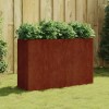 Corten acél kerti magaságyás 120x40x80 cm