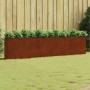 Corten acél kerti magaságyás 360x40x80 cm