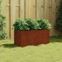 Corten acél növénytartó 80 x 40 x 40 cm