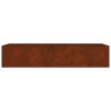 Corten acél kerti magaságyás 200x80x40 cm