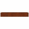 Corten acél kerti magaságyás 280 x 80 x 40 cm
