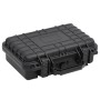Fekete pp hordozható repülős tok 30x22x10 cm
