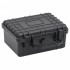 Fekete pp hordozható repülős tok 24 x 19 x 11 cm