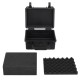 Fekete pp hordozható repülős tok 24 x 19 x 11 cm Fekete pp hordozható repülős tok 24 x 19 x 11 cm