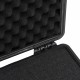 Fekete pp hordozható repülős tok 24 x 19 x 11 cm Fekete pp hordozható repülős tok 24 x 19 x 11 cm