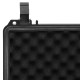 Fekete pp hordozható repülős tok 24 x 19 x 11 cm Fekete pp hordozható repülős tok 24 x 19 x 11 cm