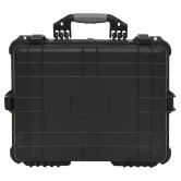 Fekete pp hordozható repülős tok 55 x 43 x 21 cm