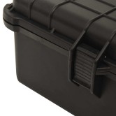 Fekete pp hordozható repülős tok 55 x 43 x 21 cm