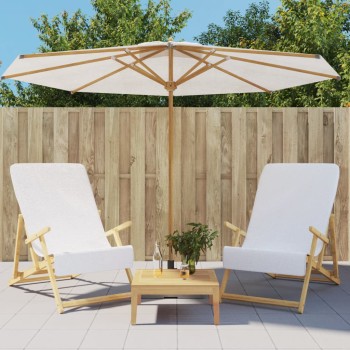 2 db fehér 400 gsm szövet strandtörölköző 60 x 135 cm