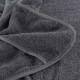 2 db antracitszürke 400 gsm szövet strandtörölköző 75 x 200 cm