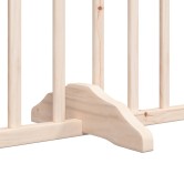 Nyárfa 4 paneles összecsukható kutyakapu ajtóval 320 cm Nyárfa 4 paneles összecsukható kutyakapu ajtóval 320 cm